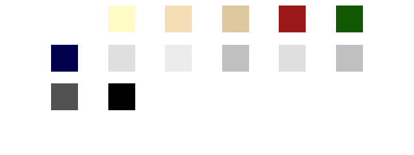 Coloris polyester