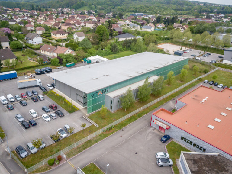 Batiment Vitabri vu du ciel
