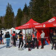 Barnum pliant de la marque de ski Rossignol