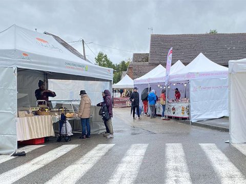 Barnums pliants de la Foire aux saveurs d’automne