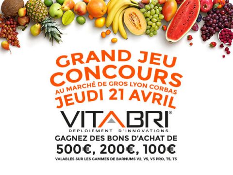 Grand jeu concours au Marché de Gros Lyon Corbas