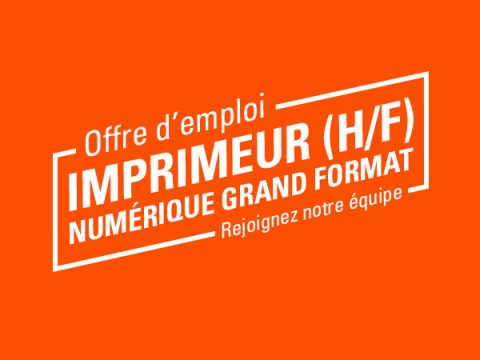 Offre d'emploi : IMPRIMEUR (H/F) NUMERIQUE GRAND FORMAT