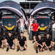 Tentes gonflables de Sébastien Loeb Racing