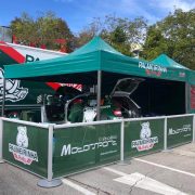 Tentes paddock de Palmeirinha Rally