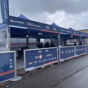 Tentes paddock de Hyundai Portugal