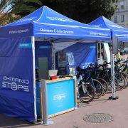 Tentes pliantes de Shimano Steps