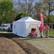 Barnum de secours croix rouge