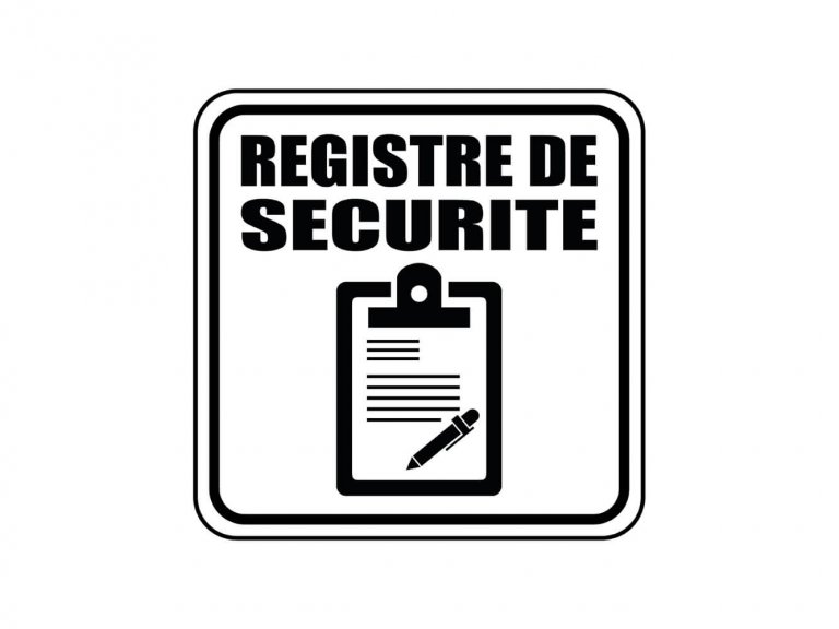 Registre de sécurité