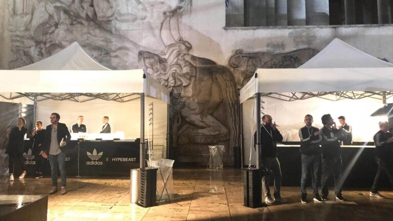 Chapiteaux sécurisés en event