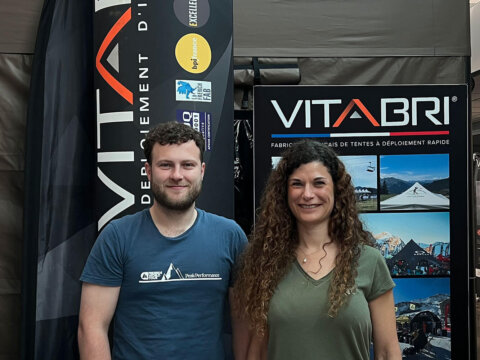 Arnaud et Katy du service commercial